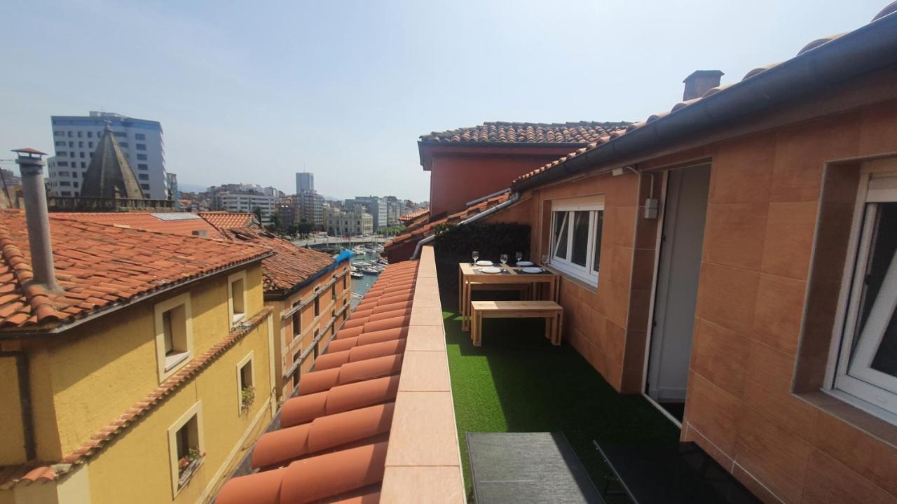 Las Terrazas De Gueeli 6 Pax Wifi - Garaje - Vistas - Vut-3391-As Gijón Zewnętrze zdjęcie