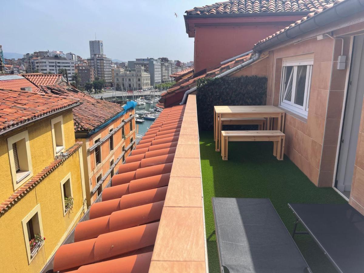 Las Terrazas De Gueeli 6 Pax Wifi - Garaje - Vistas - Vut-3391-As Gijón Zewnętrze zdjęcie